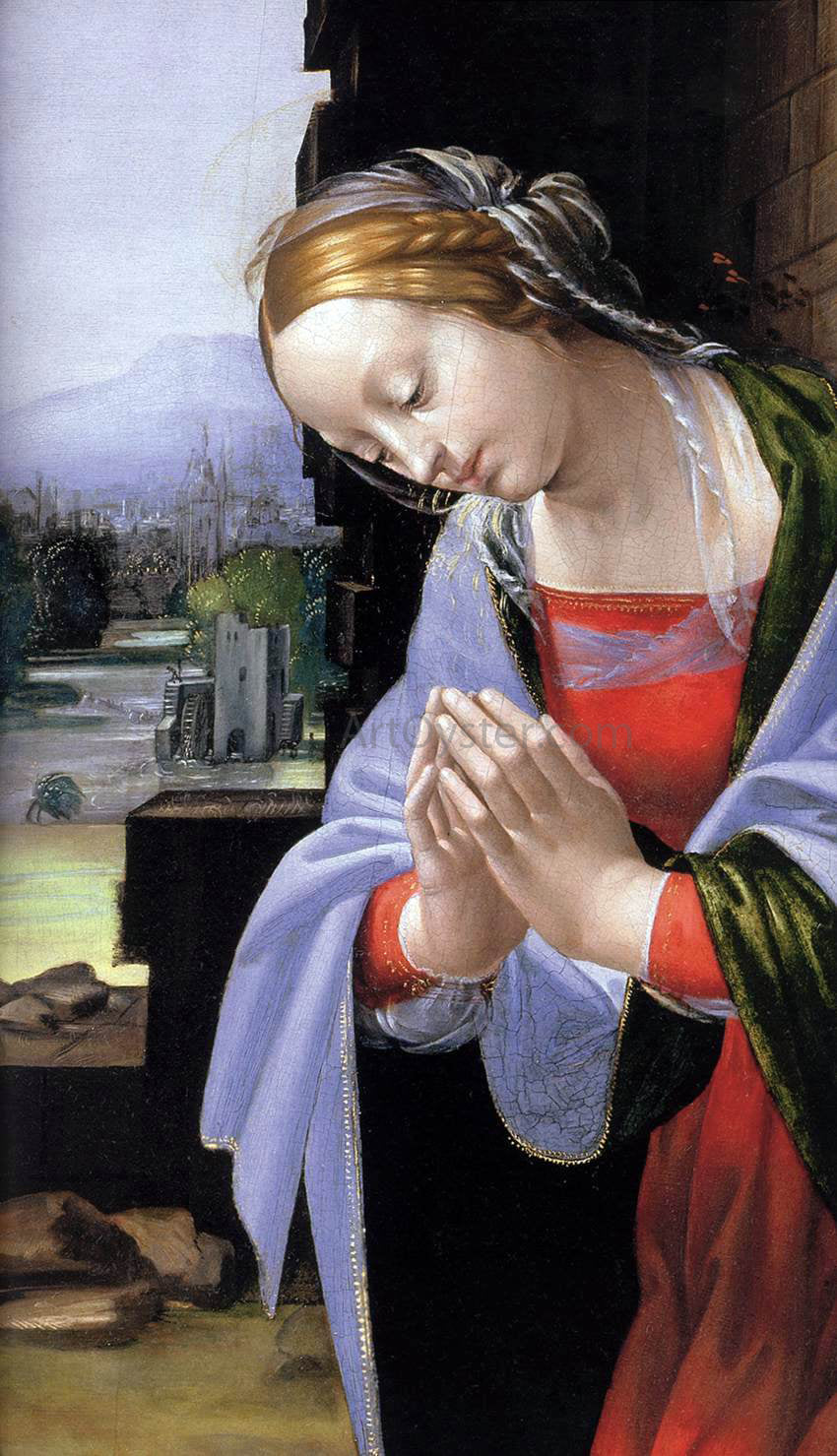 Fra Bartolomeo The Adoration of the Christ Child (detail) - Hand Painted Oil Painting