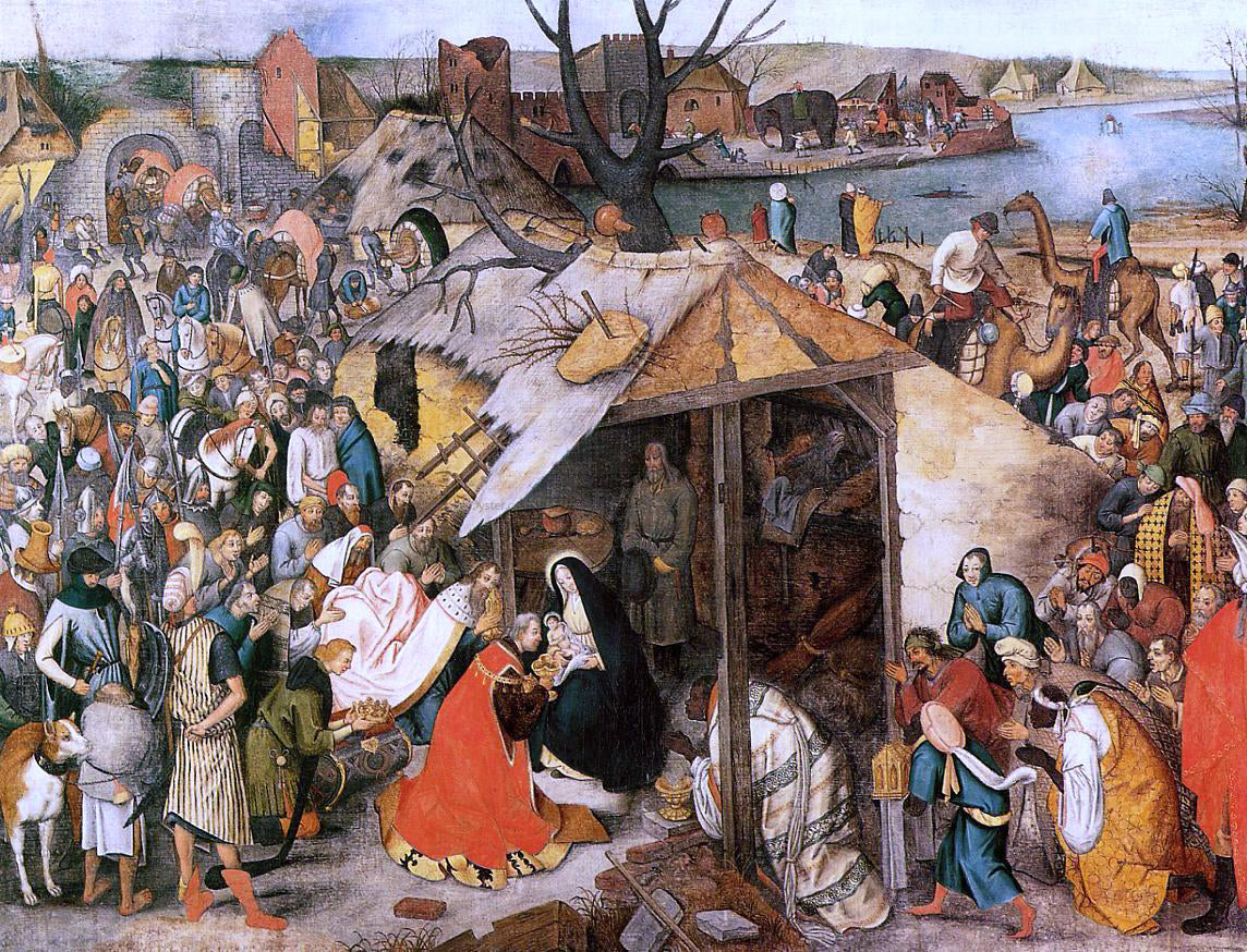 The Younger Pieter Bruegel The Adoration of the Magi - Hand Painted Oil Painting