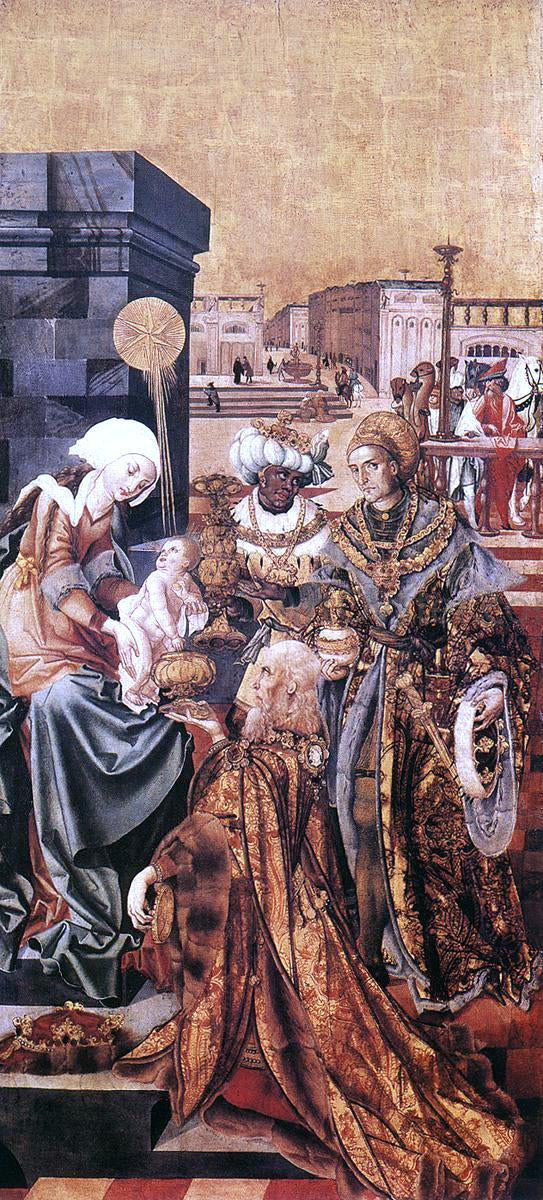  Master M S The Adoration of the Magi - Hand Painted Oil Painting