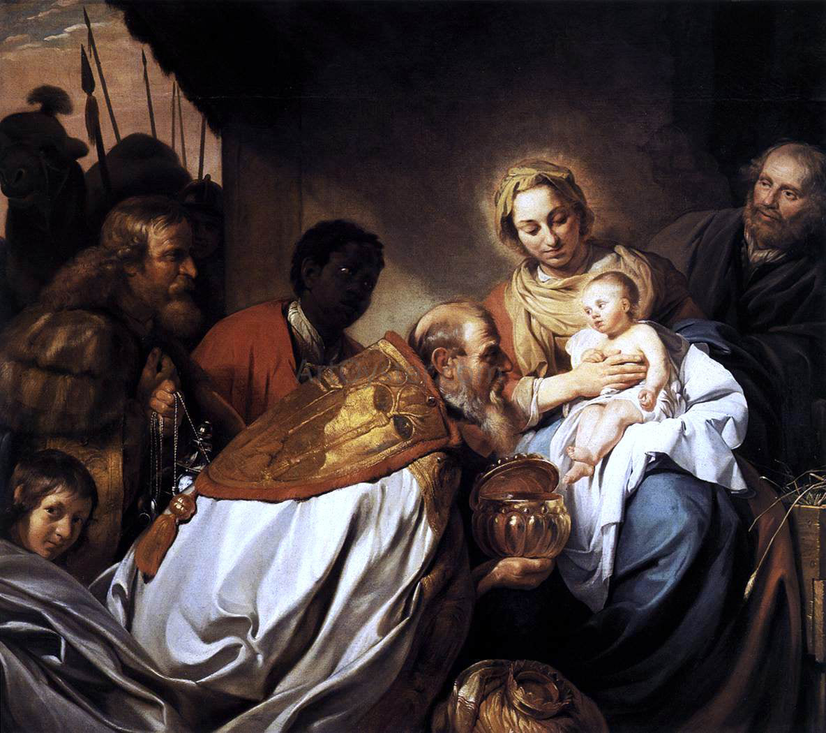 Jan De Bray The Adoration of the Magi - Hand Painted Oil Painting