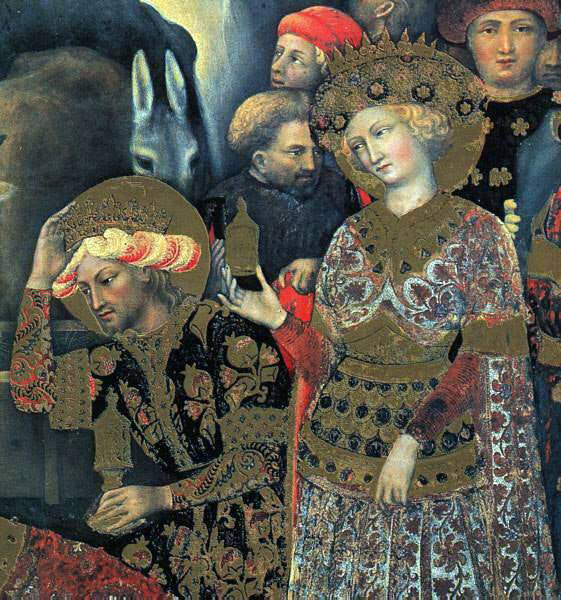 Gentile Da Fabriano The Adoration of the Magi (detail) - Hand Painted Oil Painting