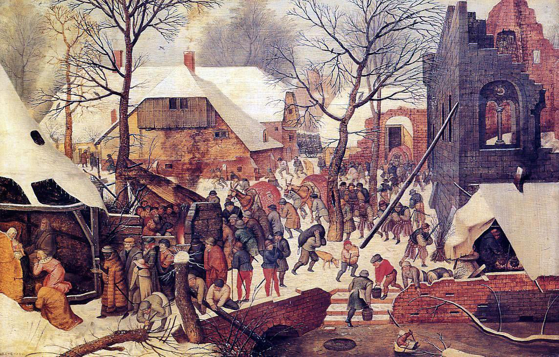 The Younger Pieter Bruegel The Adoration of the Magi in the Snow - Hand Painted Oil Painting
