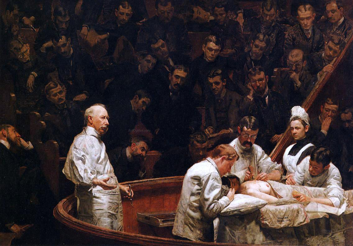 Thomas Eakins The Agnew Clinic - Hand Painted Oil Painting