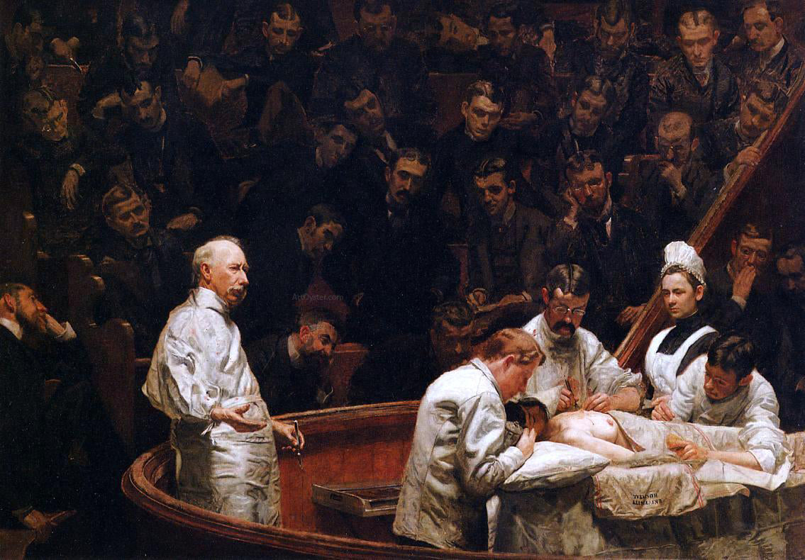  Thomas Eakins The Agnew Clinic - Hand Painted Oil Painting