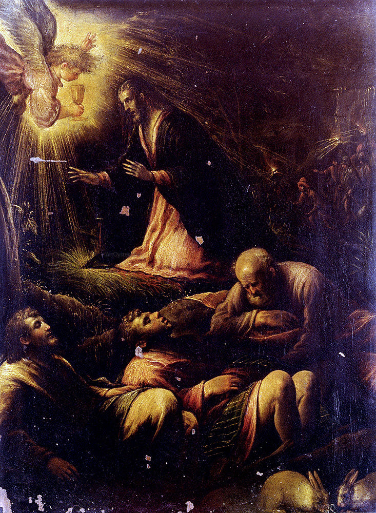  II Bassano Francesco The Agony in the Garden - Hand Painted Oil Painting