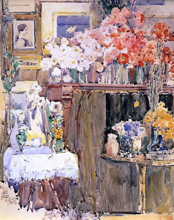  Frederick Childe Hassam The Altar and the Shrine - Hand Painted Oil Painting