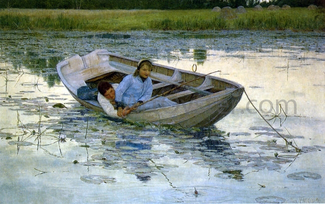 Thomas Alexander Harrison The Amateurs - Hand Painted Oil Painting