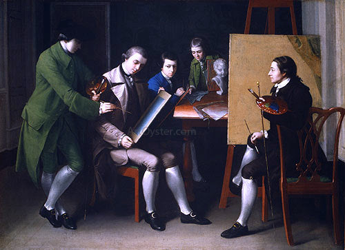  William Pratt The American School - Hand Painted Oil Painting