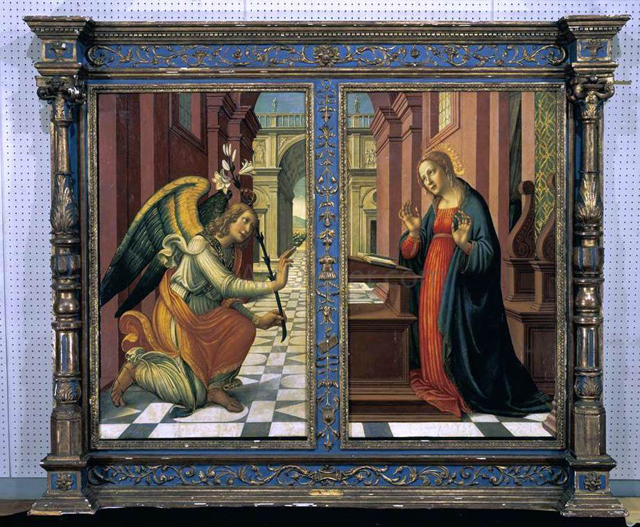 Arcangelo The Annunciation - Hand Painted Oil Painting