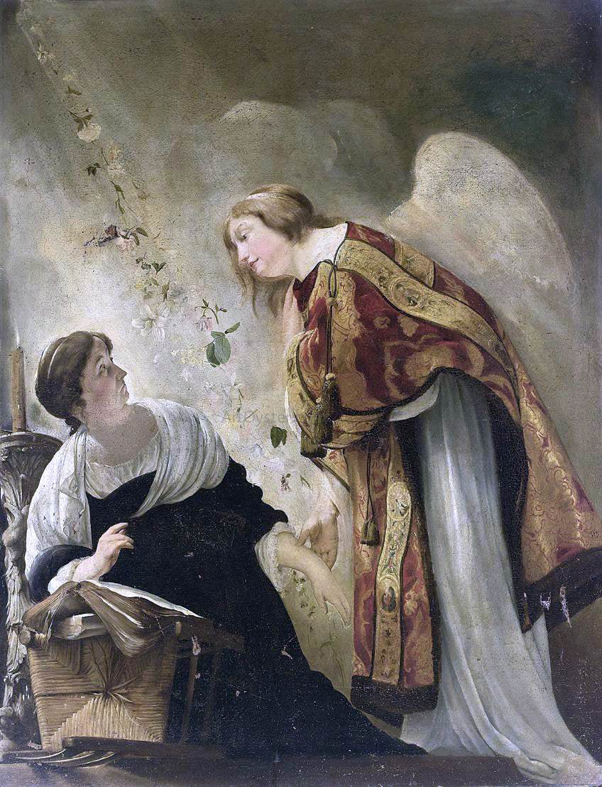Paulus Bor The Annunciation - Hand Painted Oil Painting