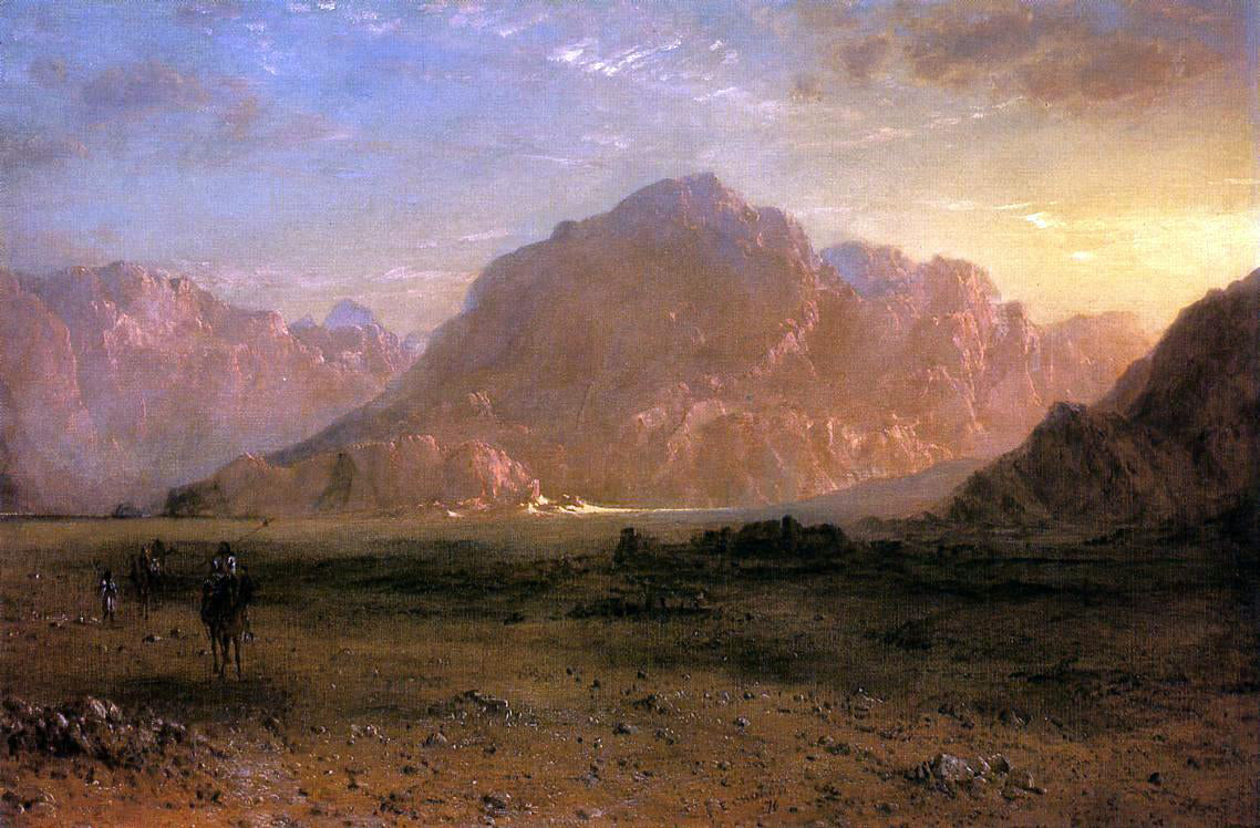 Frederic Edwin Church The Arabian Desert - Hand Painted Oil Painting