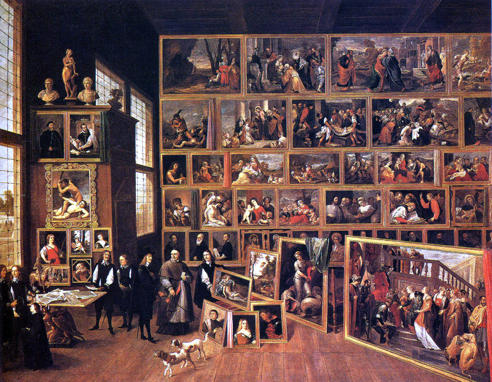 The Younger David Teniers The Archduke Leopold - Wilhelm's Studio - Hand Painted Oil Painting