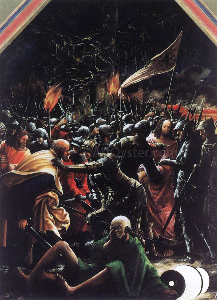 Denys Van Alsloot The Arrest Of Christ - Hand Painted Oil Painting