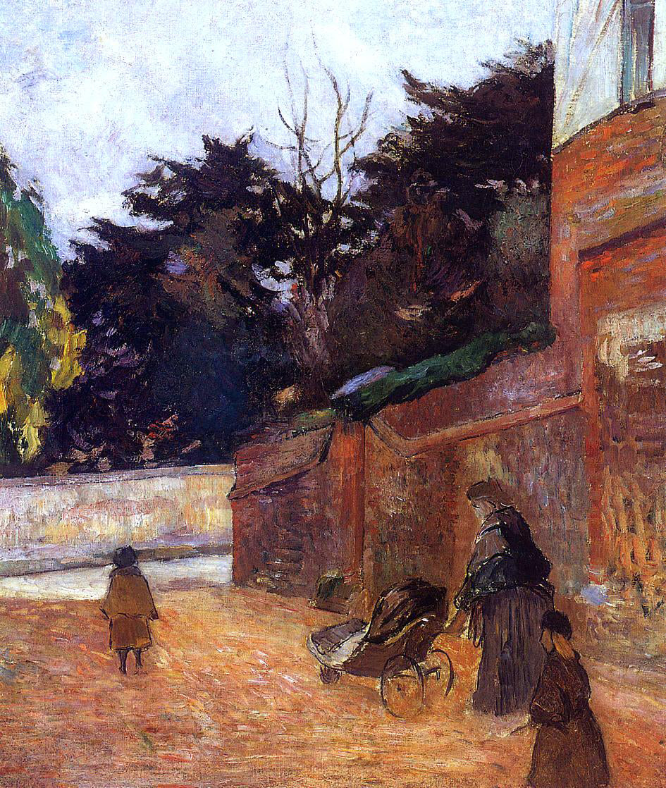 Paul Gauguin The Artist's Children, Impasse Malherne - Hand Painted Oil Painting