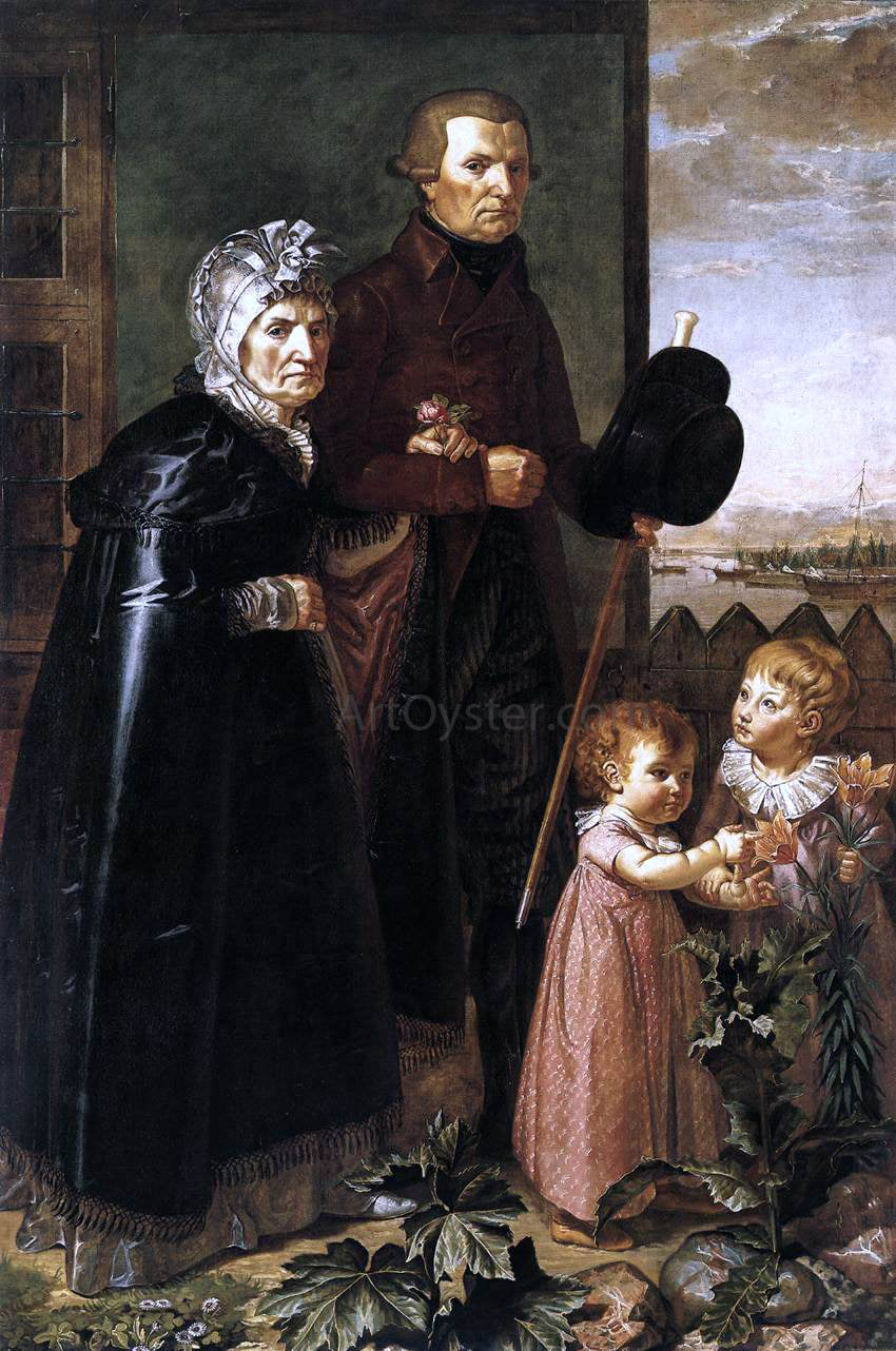 Philipp Otto Runge The Artist's Parents - Hand Painted Oil Painting