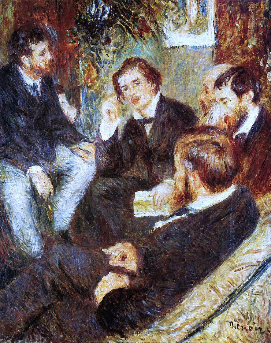Pierre Auguste Renoir An Artist's Studio, Rue Saint-Georges - Hand Painted Oil Painting