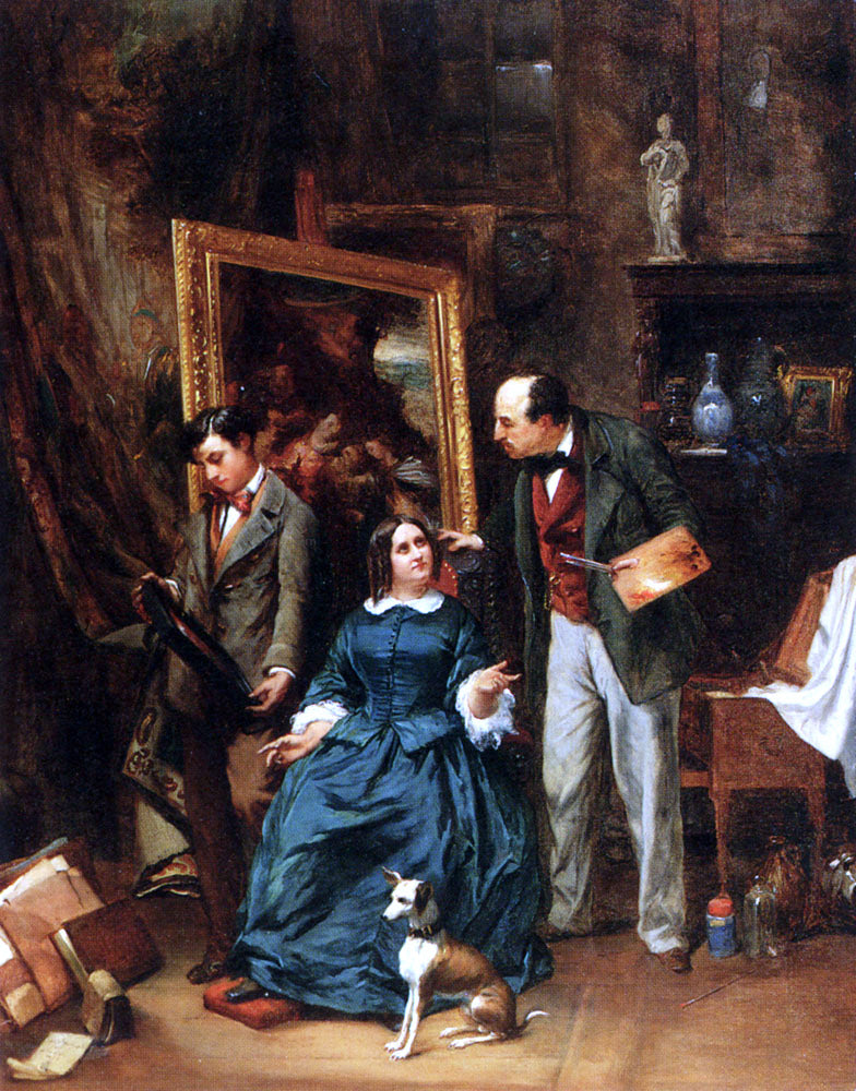 Joseph Bernard The Artists's Atelier - Hand Painted Oil Painting