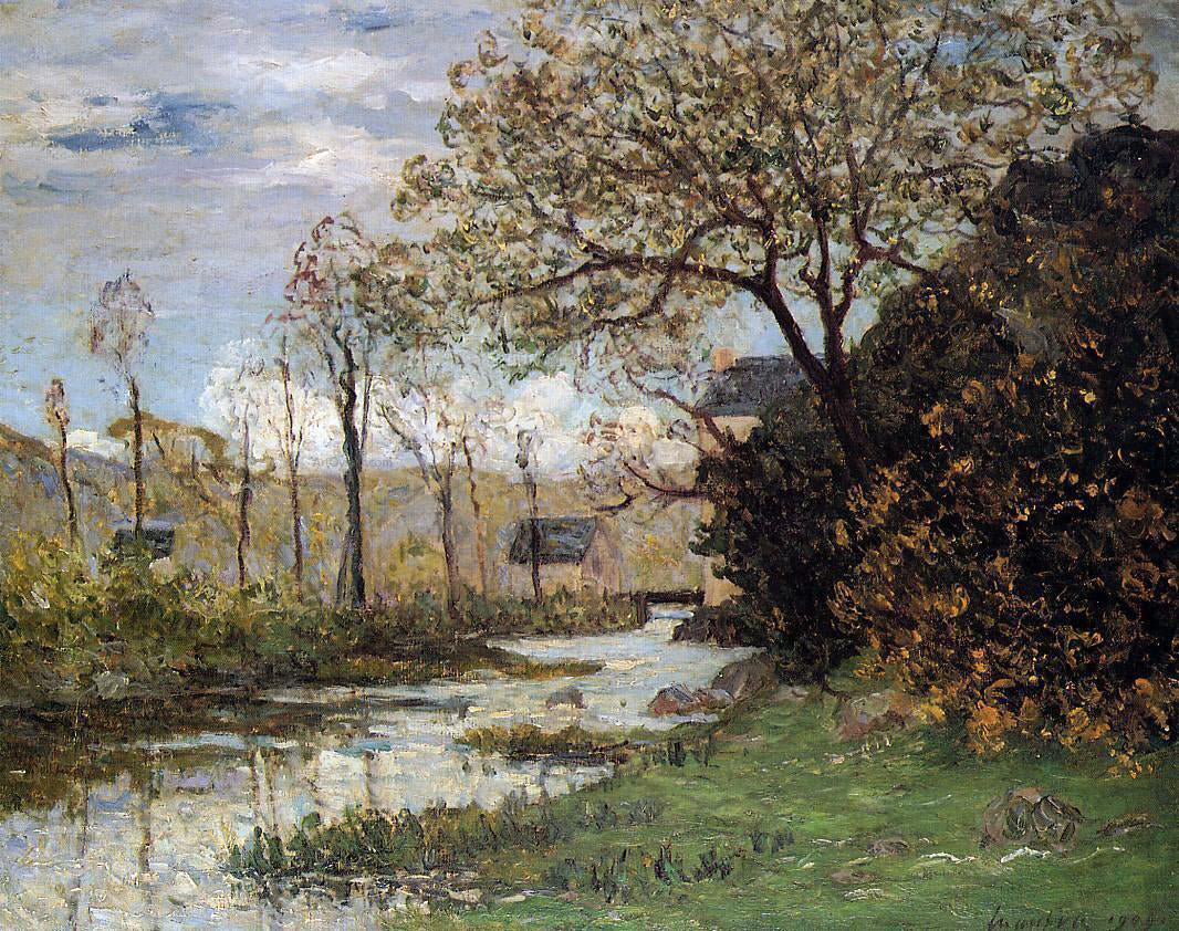  Maxime Maufra The Auray River, Spring - Hand Painted Oil Painting