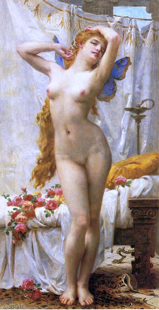 Guillaume Seignac The Awakening of Psyche - Hand Painted Oil Painting