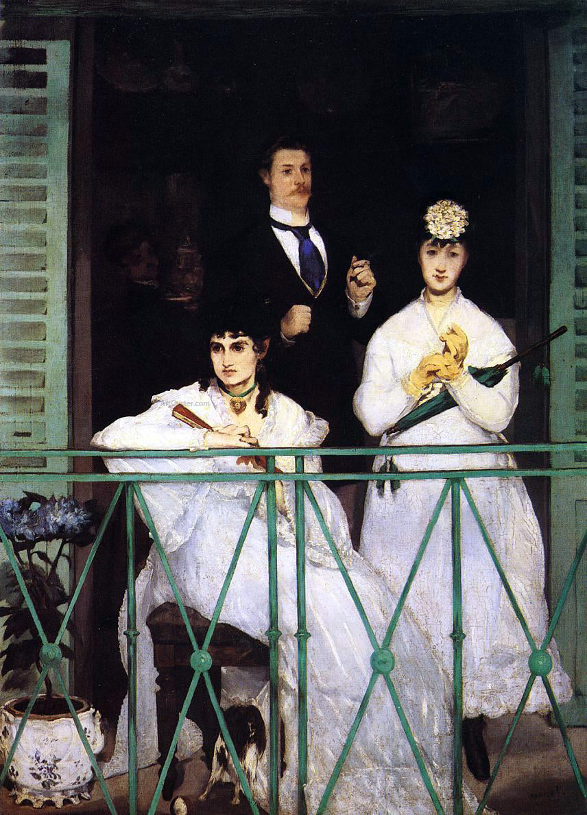 Edouard Manet The Balcony - Hand Painted Oil Painting