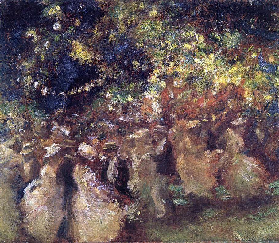 Gaston La Touche The Ball - Hand Painted Oil Painting