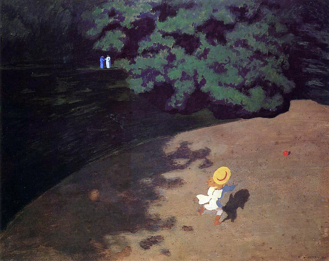 Felix Vallotton The Ball - Hand Painted Oil Painting
