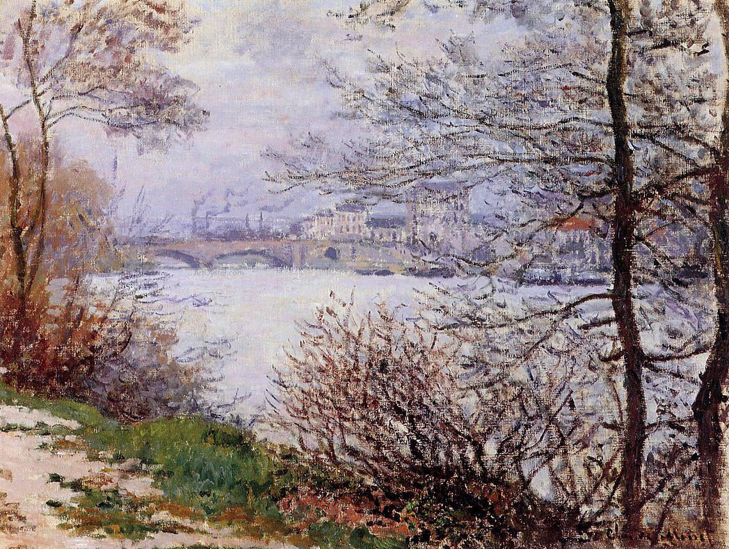 Claude Oscar Monet The Banks of the Seine, Ile de la Grande-Jatte - Hand Painted Oil Painting