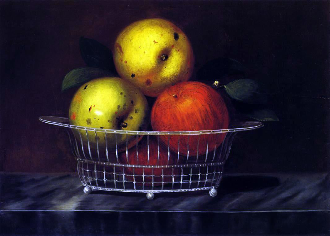 Robert Street The Basket of Apples - Hand Painted Oil Painting