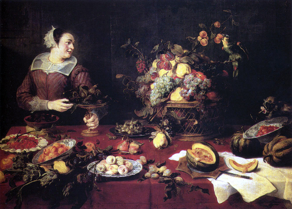 Frans Snyders The Basket Of Fruit - Hand Painted Oil Painting