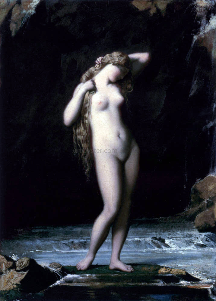 Henri Lehmann The Bather - Hand Painted Oil Painting