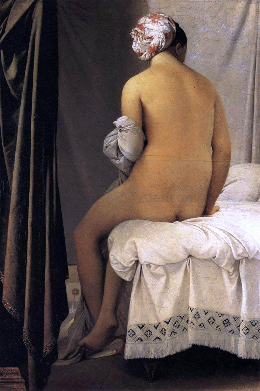 Jean-Auguste-Dominique Ingres The Bather - Hand Painted Oil Painting