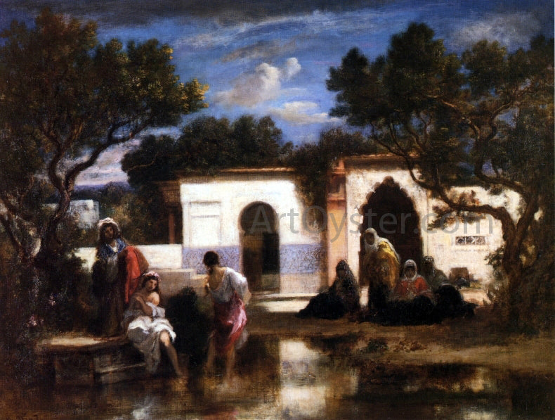 Narcisse Virgilio Diaz De la Pena The Bathers - Hand Painted Oil Painting