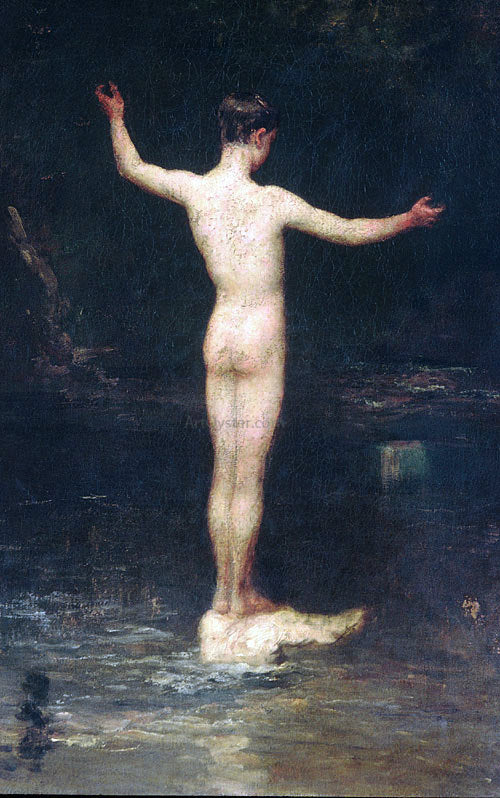 William Morris Hunt The Bathers - Hand Painted Oil Painting