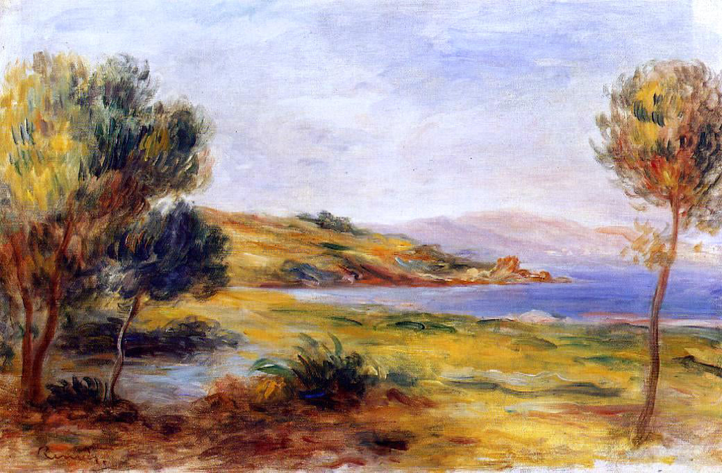 Pierre Auguste Renoir The Bay - Hand Painted Oil Painting