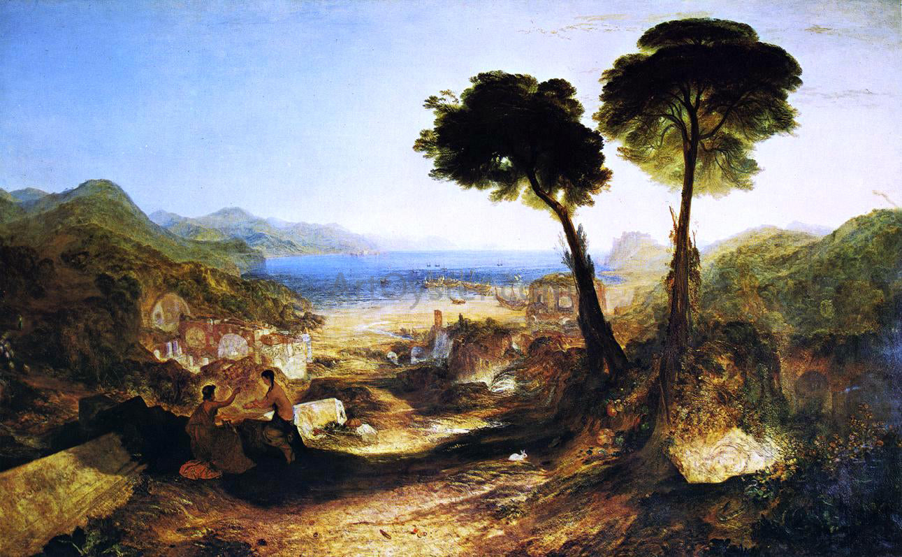 Joseph William Turner The Bay of Baiae, with Apollo and the Sibyl - Hand Painted Oil Painting