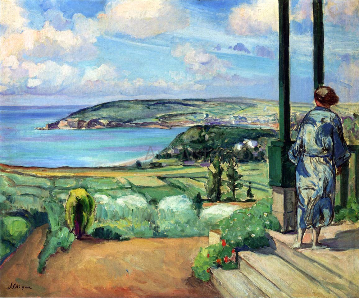 Henri Lebasque The Bay of Morgat - Hand Painted Oil Painting