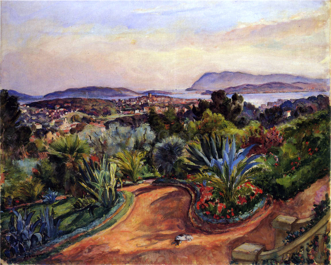 Henri Lebasque The Bay of Toulon - Hand Painted Oil Painting