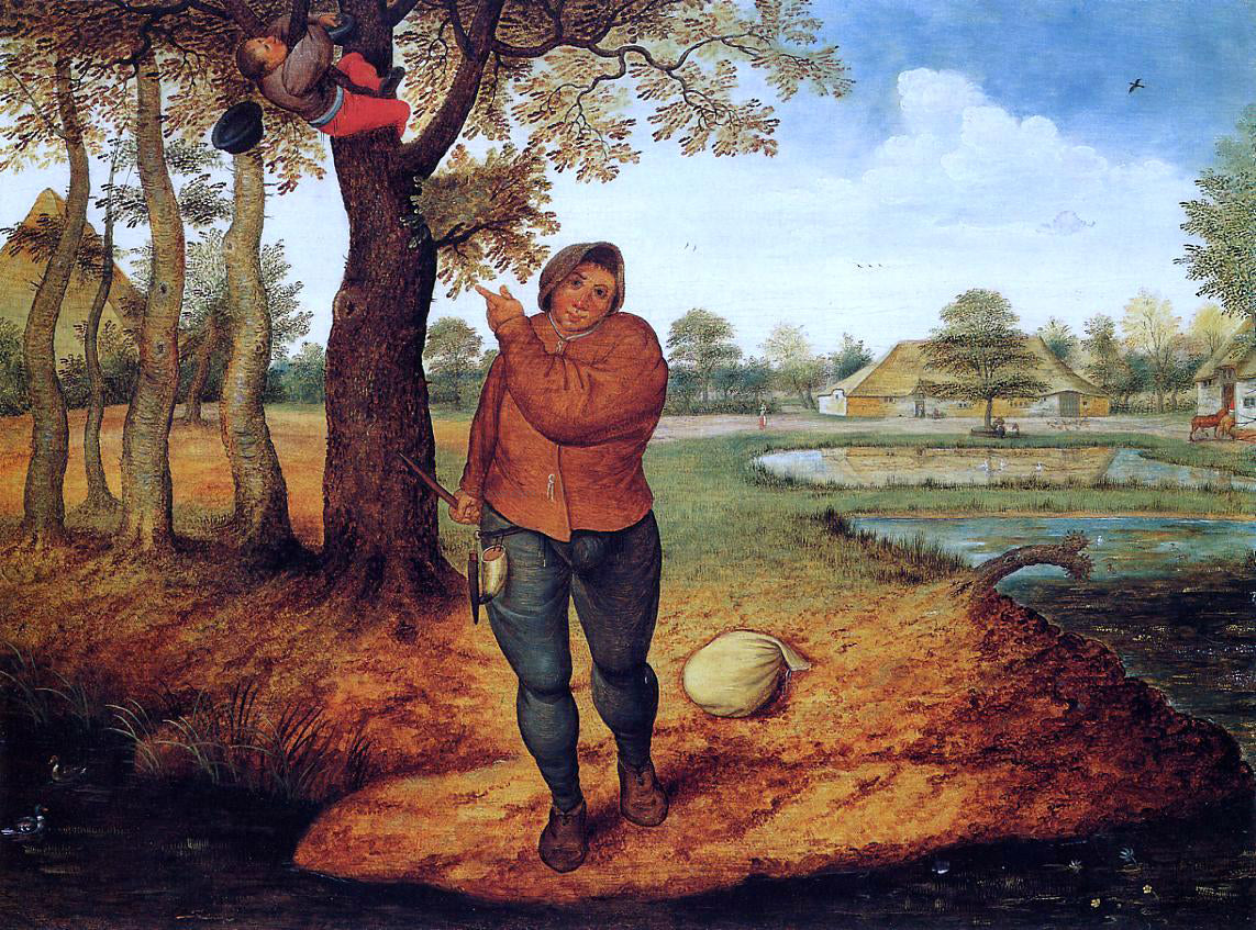 The Younger Pieter Bruegel The Beater - Hand Painted Oil Painting