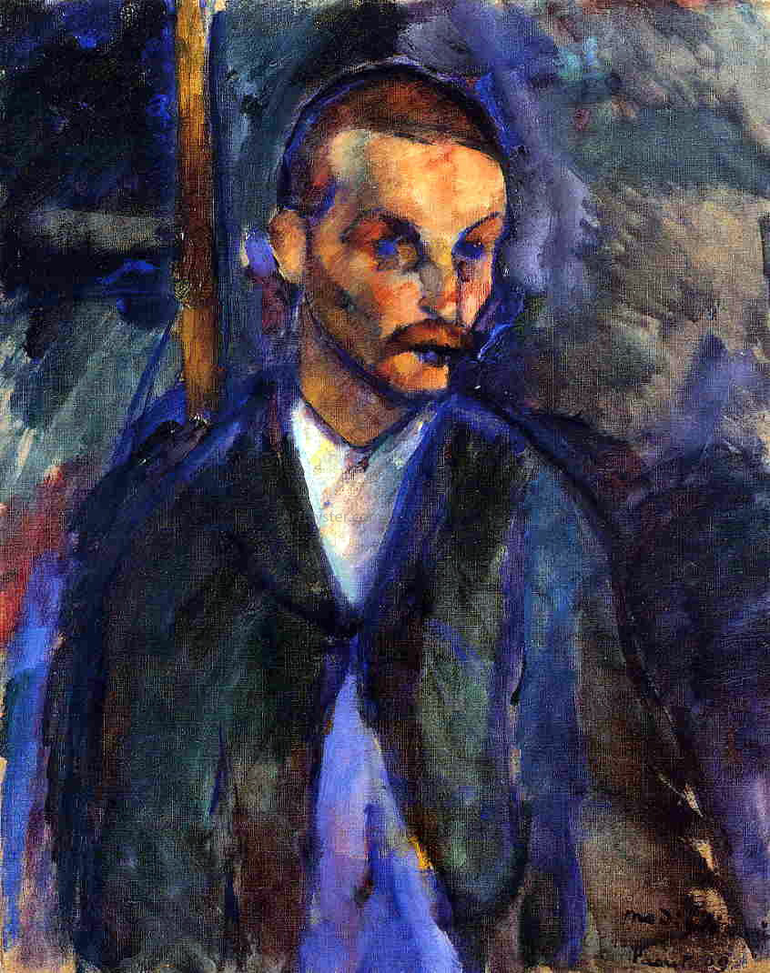 Amedeo Modigliani The Beggar of Leghorn (also known as Peasant from Lovorno) - Hand Painted Oil Painting