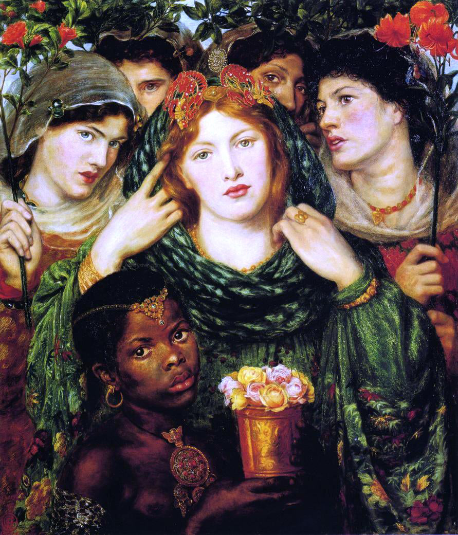 Dante Gabriel Rossetti The Beloved (also known as The Bride) - Hand Painted Oil Painting