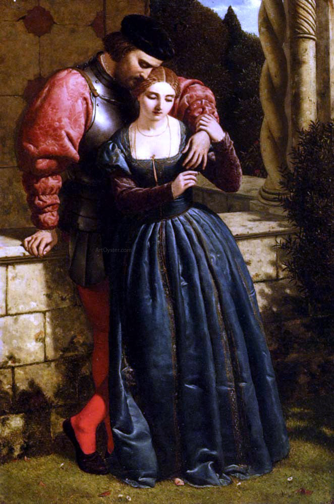 Frederick Richard Pickersgill The Betrothal - Hand Painted Oil Painting