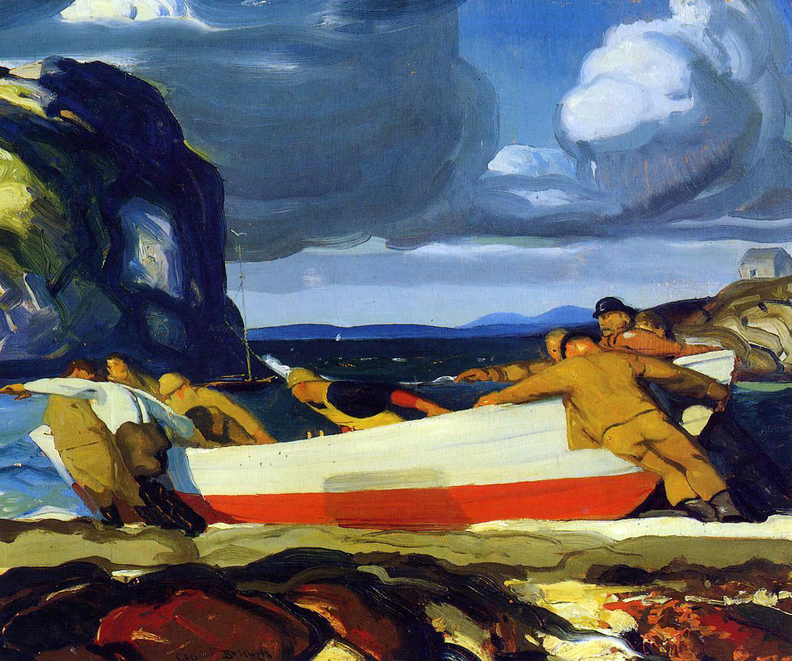 George Wesley Bellows The Big Dory - Hand Painted Oil Painting