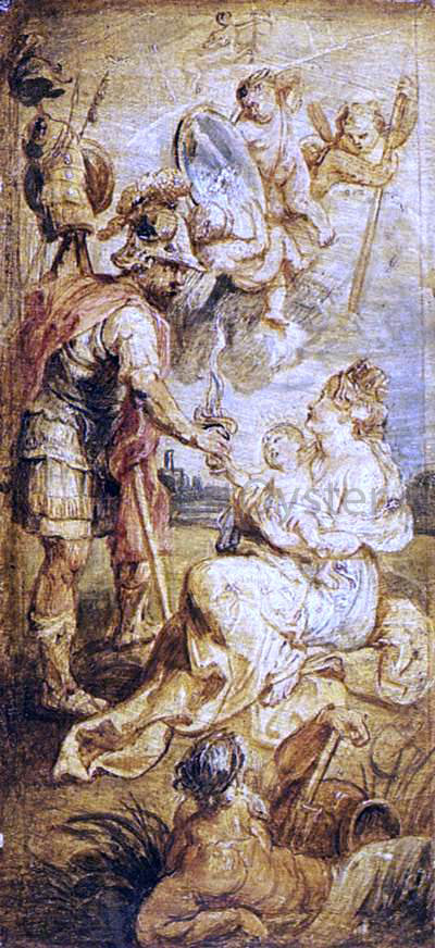 Peter Paul Rubens The Birth of Henri IV of France - Hand Painted Oil Painting