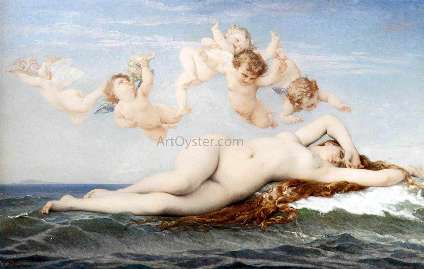 Alexandre Cabanel Birth of Venus - Hand Painted Oil Painting