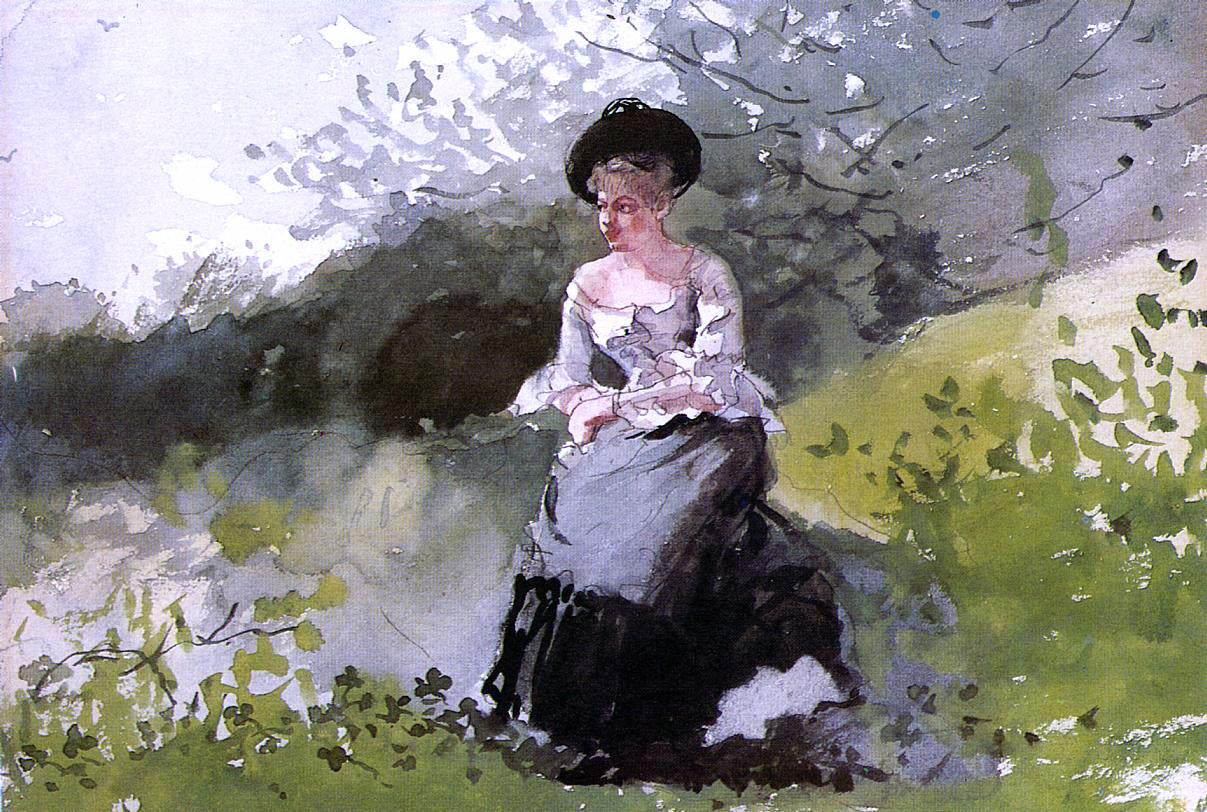 Winslow Homer The Black Hat - Hand Painted Oil Painting