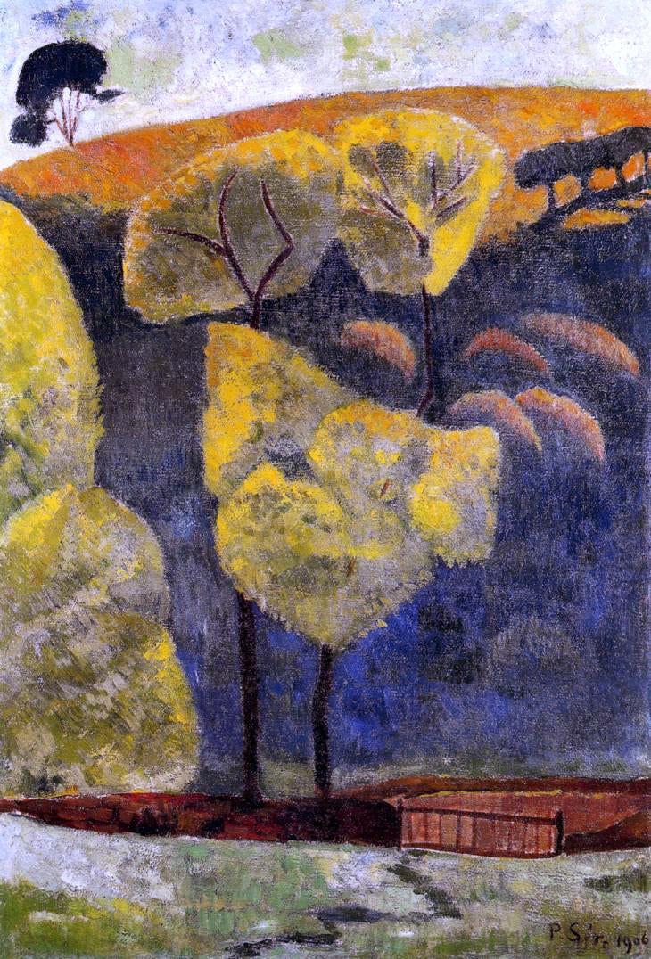 Paul Serusier The Blue Valley - Hand Painted Oil Painting
