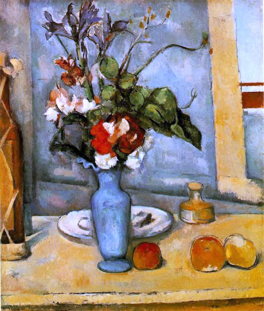 Paul Cezanne The Blue Vase - Hand Painted Oil Painting