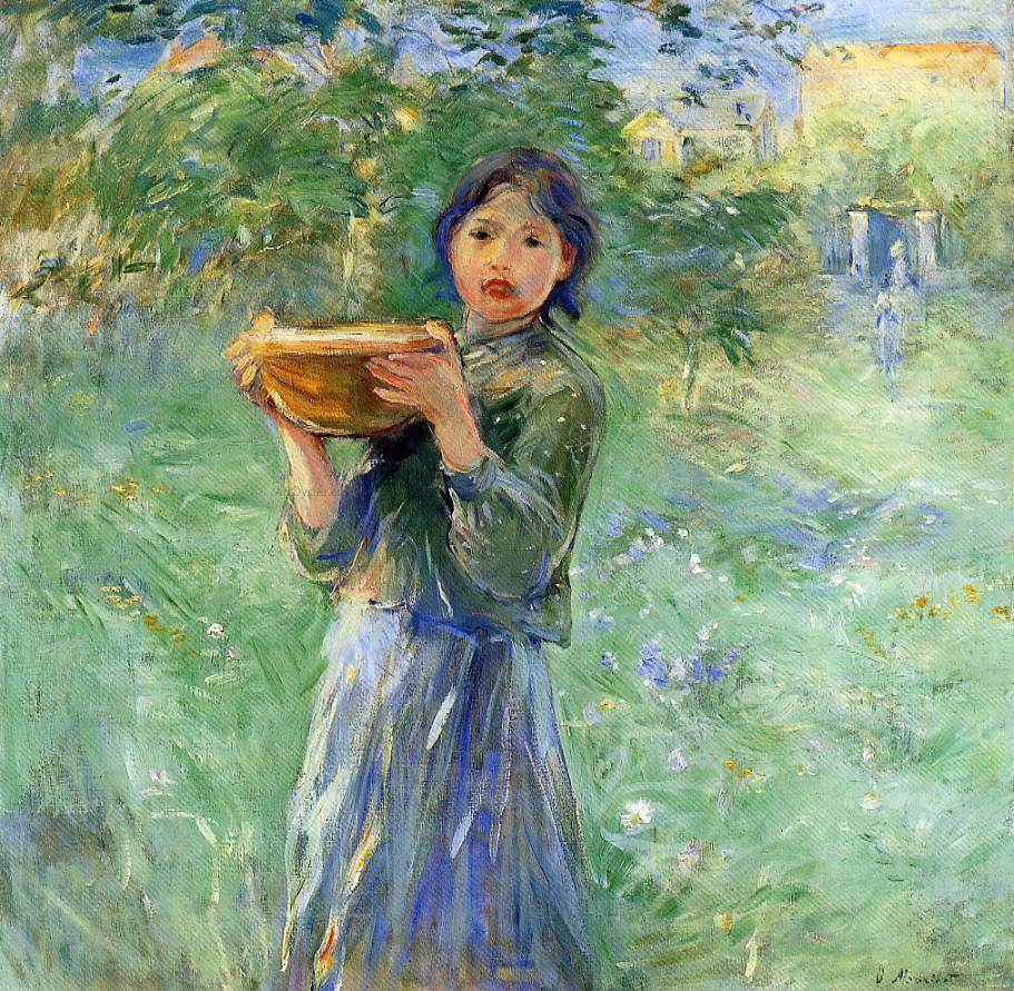 Berthe Morisot The Bowl of Milk - Hand Painted Oil Painting