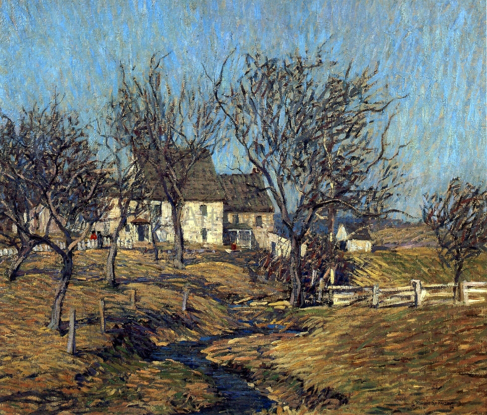 Robert Spencer The Brook - Hand Painted Oil Painting