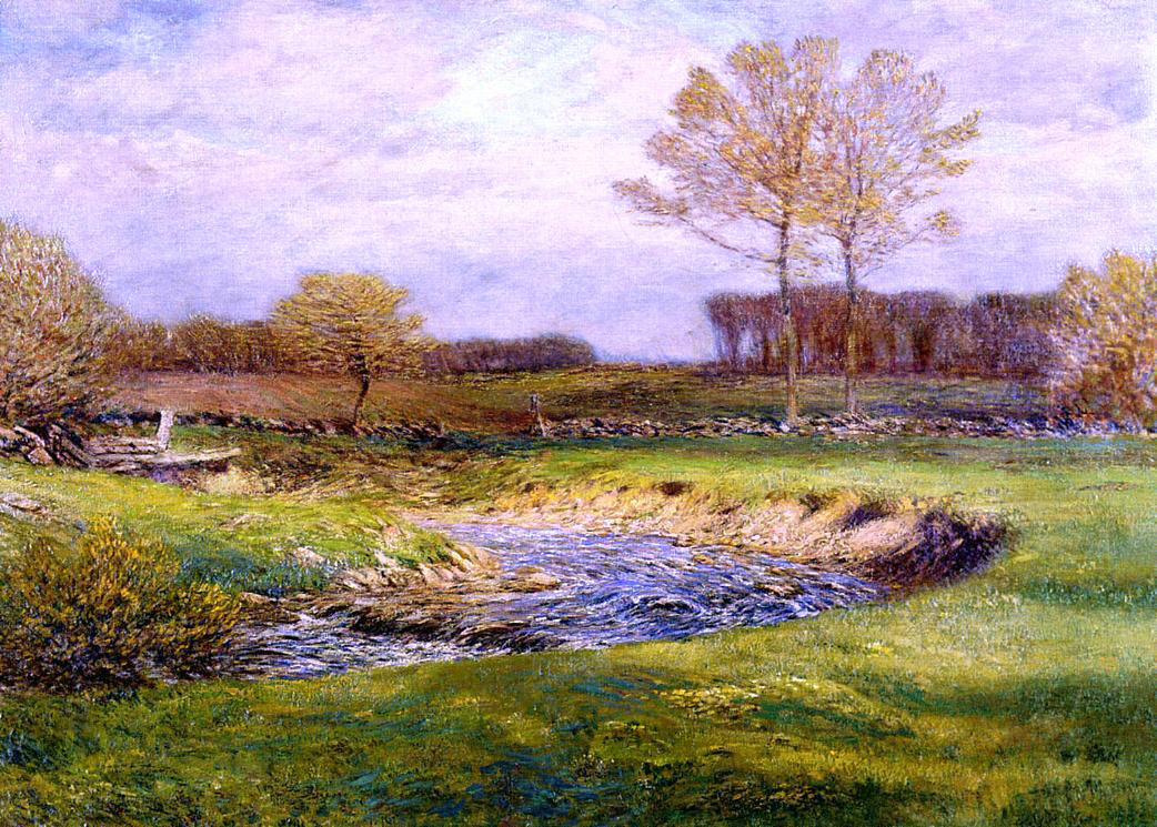  Dwight W Tryon The Brook in May - Hand Painted Oil Painting